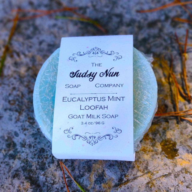 Eucalyptus Mint Loofah by The Sudsy Nun Soap Company