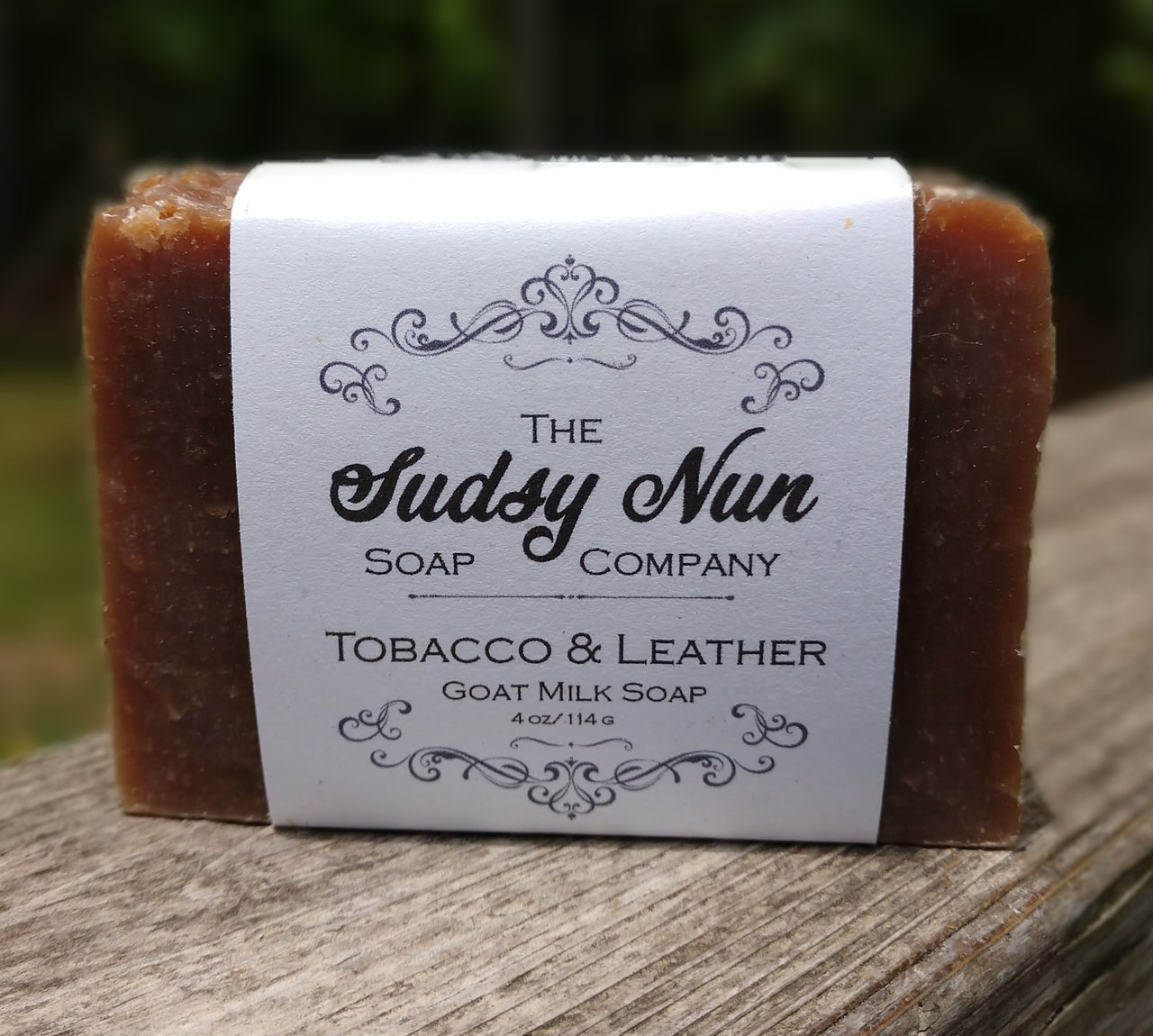 Tobacco & Leather GMS by The Sudsy Nun Soap Company